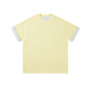 Double-Sided Wear Two-Color Short-Sleeved Vest T-Shirt -280g