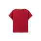 230g Sorona Colorblock Women’s Crewneck T-Shirt - 7A Antibacterial
