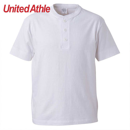 United Athle [5004-01] Henry Collar Cotton T-shirt / 成人亨利領T恤