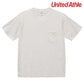United Athle [5029-01] Pigment Dye Adult Cotton Pocket Tee / 圓領短袖有袋洗水T恤