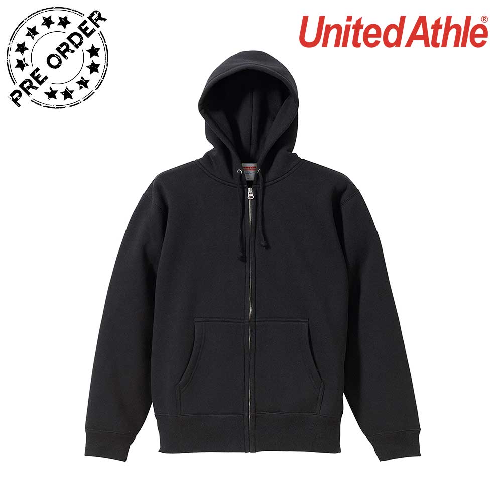 United Athle [5620-01] T/C Full Zip Hoodie / 抓毛連帽拉鍊衞衣