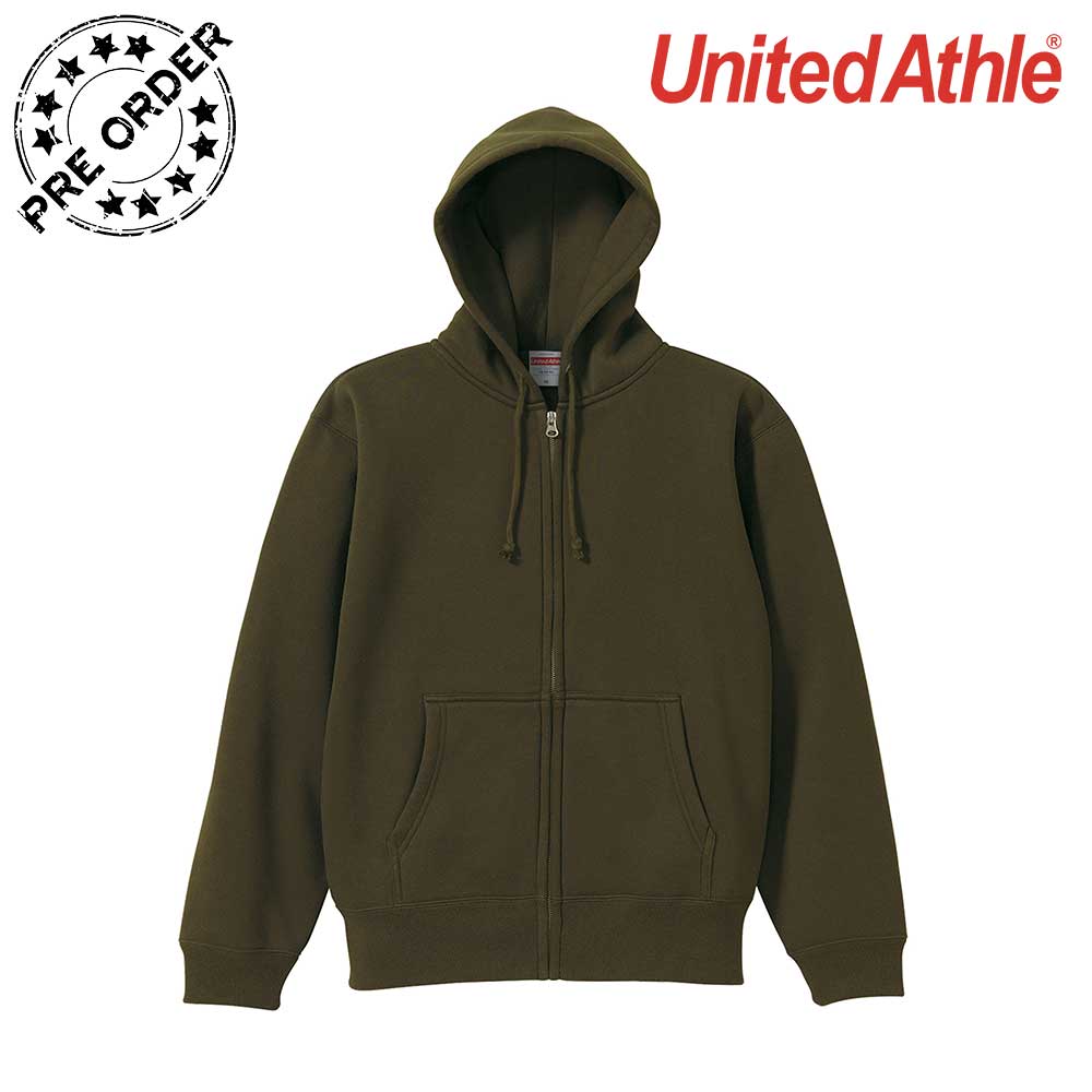 United Athle [5620-01] T/C Full Zip Hoodie / 抓毛連帽拉鍊衞衣