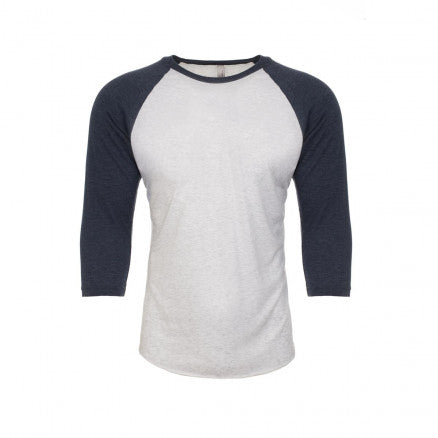 Next Level Apparel [NL6051] Unisex Tri-Blend 3/4 Raglan / 中性三合一面料3/4插肩袖T恤