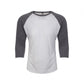 Next Level Apparel [NL6051] Unisex Tri-Blend 3/4 Raglan / 中性三合一面料3/4插肩袖T恤