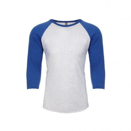 Next Level Apparel [NL6051] Unisex Tri-Blend 3/4 Raglan / 中性三合一面料3/4插肩袖T恤