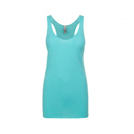 Next Level Apparel [NL6733] Women's Tri-Blend Racerback / 女士三合一面料交叉工字背心